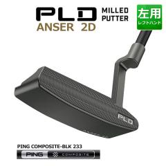 s PLD MILLED PUTTER ANSER 2D PING COMPOSITE-BLK 233 Vtg K^dグ Y p  s[GfB[ ~hp^[ AT