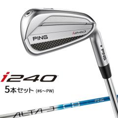 s i240 ACA 5{Zbg(#6-PW) ALTA J CB BLUE J[{Vtg Ep St {Ki PING