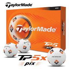�y���[�\�z�e�[���[���C�h 2026 TP5x Pix �S���t�{�[�� 1�_�[�X(12��) TaylorMade ���{���K�i