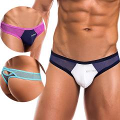 ES collection SATIN WILD SHORT メンズ 高級素材 ヒョウ柄 セクシー