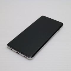 超美品 SIMフリー Galaxy S10 プリズムホワイト スマホ 本体 白ロム 中古