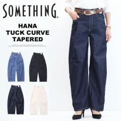 SOMETHING �T���V���O HANA �n�i SEA880 �^�b�N �J�[�u�e�[�p�[�h�f�j���p���c �W�[���Y �X�g���b�` ���{�� ���f�B�[�X ��������
