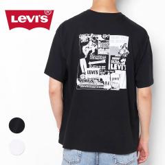 Levis ���[�o�C�X T�V���c ���� �v�����g �����Y 87373 LEVIS SS VINTAGE FIT GRAPHIC TEE COWBOY COLLAGE ��100 �o�b�N�v�����g �����