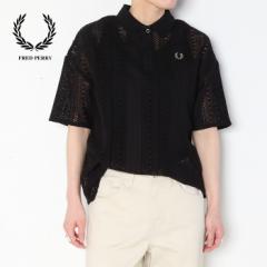 FRED PERRY tbhy[ Lace Polo Shirt [X|Vc G7134 gbvX |Vc [X  uEX bZ[X fB[X 