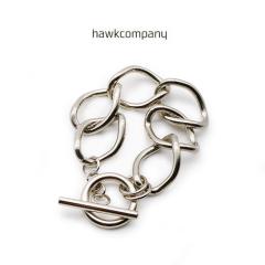 HawkCompany �z�[�N�J���p�j�[ h.k.c. �V���o�[�`�F�[���u���X���b�g 6179 ���{�� �V���o�[�A�N�Z�T���[ �u���X���b�g �����Y ���f�B�[�X