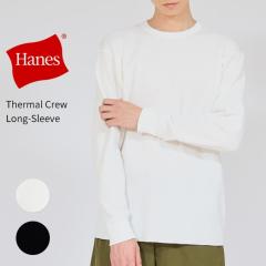 Hanes �w�C���Y �T�[�}���g�b�v �N���[�l�b�N �����O�X���[�u HM4-E201 �����Y ���� �J�b�g�\�[ �� �� �ێ� ���b�t�� �������� �I�[�o