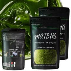 �V�p�b�P�[�W ���������p�E�_�[ Matcha LUSH �Z�� �O���[���e�B�[ �����h�����N �F������ 400g ���� ���I���� �b�� ���{�� ���َq��� �X