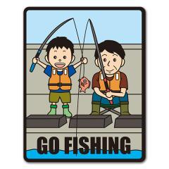 ԃ}OlbgXebJ[ 䂤pPbgΉ210~`Cނeq GO FISHING AEghA W[