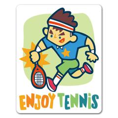 ԃ}OlbgXebJ[ 䂤pPbgΉ210~`ejX X}bV j ENJOY TENNIS X|[c 