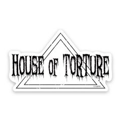 �ԃX�e�b�J�[ �V���{�v�����X ���j�b�g���S HOUSE OF TORTURE �_�C�J�b�g �ԃ}�O�l�b�g�X�e�b�J�[ �䂤�p�P�b�g�Ή�210�~�`