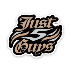 �ԃX�e�b�J�[ �V���{�v�����X ���j�b�g���S Just 5 Guys �_�C�J�b�g �ԃ}�O�l�b�g�X�e�b�J�[ �䂤�p�P�b�g�Ή�210�~�`