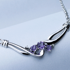 �l�b�N���X ���f�B�[�X �A�����M�[�Ή� �n�[�g�A���W�X�g&�_�C�������h �t�@�b�V�����l�b�N���X  �a�����v���[���g ���� �G�� 60�� 40�� 