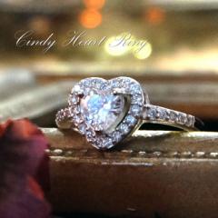 �����O �w�� ���f�B�[�X �A�N�Z�T���[ �v���`�i �d�� �傫���T�C�Y �V���o�[925 �����O �V���f�B �n�[�g ��̓� �v���[���g �a���� ���� 