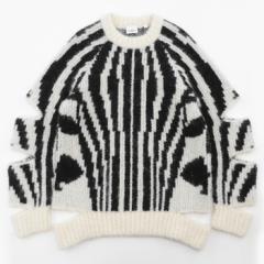 o[o[ 8030051 Paris Cut-Out Oversized Sweater jbg I[o[TCY fB[X   M [u pX JbgAEg Z[^[ 