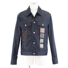 ygpzGX 2023SS Icones au Carre denim jacket ACR I J {fj WPbg yKTXhJ J `[t U