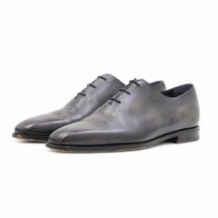 Berluti ベルルッティ ドレス レザー シューズ アレッサンドロ デムジュール パティーヌ ホールカット シューツリー付属 メンズ サイズ 6