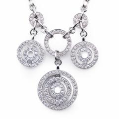 yizBVLGARI uK AXg[`FL lbNX _Ch zCgS[h 18 K18WG Au750 WG[ `F[S4