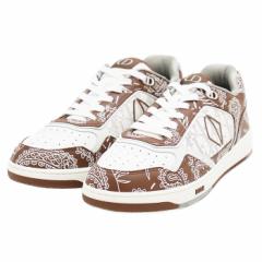 【美品】Dior ディオール スニーカー ローカット CD トロッター オブリーク ペイズリー シグネチャー エンブレム レザー シューズ 靴 メ