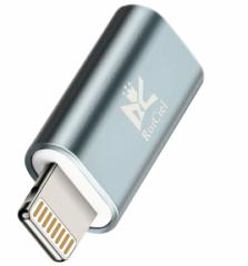 RoiCiel iphone変換アタブターType-CからLightningへアルミニウム合金製変換アダプター変換コネクターUSB PD(PowerDelivery=パワーデリ