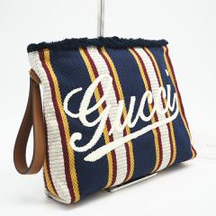 ��3���ȓ��ԕi�� �ɔ��i GUCCI �O�b�` �G���u���C�_���[ �L�����o�X ���[�W �|�[�` 822870 �N���b�`�o�b�O �l�C�r�[ �}���`�J���[ �L��