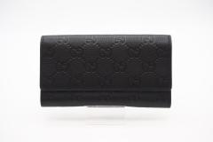 ��3���ȓ��ԕi�� �ɔ��i GUCCI �O�b�` GG�G���u���� �R���`�l���^���E�H���b�g 815922 �����z �u���b�N ���U�[ �����Y