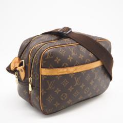 ��3���ȓ��ԕi��  LOUIS VUITTON ���C�E���B�g�� ���m�O���� ���|�[�^�[PM M45254 �V�����_�[�o�b�O �u���E�� �R�[�e�B���O�L�����o�X 