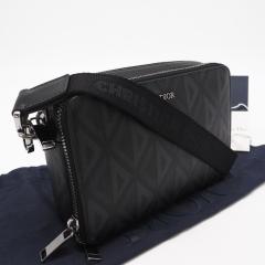 ��3���ȓ��ԕi�� �ɔ��i Dior �f�B�I�[�� CD�_�C�������h ���b�Z���W���[ �|�[�` 2ESBC119 �V�����_�[�o�b�O �u���b�N �O���[ �R�[�e�B