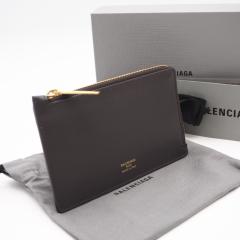 ��3���ȓ��ԕi�� �ɔ��i BALENCIAGA �o�����V�A�K ���U�[ �k���t�@�X�i�[�t���O�����g�P�[�X 736734 �R�C���P�[�X �u���E�� �C�G���[ 