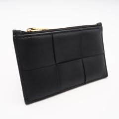 ��3���ȓ��ԕi�� ���i BOTTEGAVENETA �{�b�e�K���F�l�^ �C���g���`���[�g�� �t�@�X�i�[�J�[�h�P�[�X 681010 �R�C���P�[�X �u���b�N ��