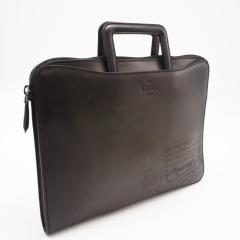 ��3���ȓ��ԕi�� ���i Berluti �x�����b�e�B ���F�l�`�A ���U�[ �J���O���t�B �r�W�l�X�o�b�O - �u���[�t�P�[�X �O���[ �J�[�t���U�[ 