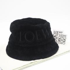��3���ȓ��ԕi�� �ɔ��i LOEWE ���G�x �V�A�����O �G���u���C�_���[���S �o�P�b�g�n�b�g M K820HB1X70 �n�b�g �u���b�N �R�b�g�� �t�@