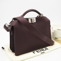 ��3���ȓ��ԕi�� ���i FENDI �t�F���f�B �J�[�t���U�[ �s�[�J�u�[ �A�C�V�[���[ �X���[�� 7VA530 2way�n���h�o�b�O �{���h�[ �J�[�t��