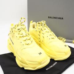 ��3���ȓ��ԕi�� �ɔ��i BALENCIAGA �o�����V�A�K �g���v��S �X�j�[�J�[ 8 24.5 524039 �X�j�[�J�[ �C�G���[ �|���E���^�� ���f�B�[�X