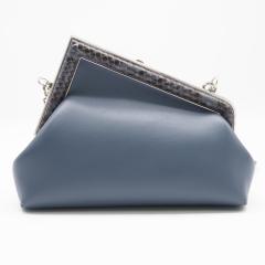 ��3���ȓ��ԕi�� ���i FENDI �t�F���f�B �p�C�\�� �t�F���f�B �t�@�[�X�g �X���[�� 8BP129 2way�V�����_�[�o�b�O �u���[ �u���b�N ���U