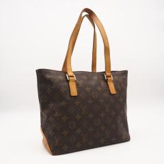 ��3���ȓ��ԕi��  LOUIS VUITTON ���C�E���B�g�� ���m�O���� �J�o�s�A�m M51148 �n���h�o�b�O �u���E�� �x�[�W�� �R�[�e�B���O�L�����o
