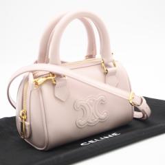 ��3���ȓ��ԕi�� �ɔ��i CELINE �Z���[�k �J�[�t�X�L�� �L���C�� �g���I���t �~�j �{�X�g���o�b�O 10P043ESM �V�����_�[�o�b�O �s���N 