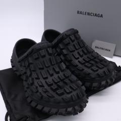��3���ȓ��ԕi�� ���g�p BALENCIAGA �o�����V�A�K �o�E���T�[ �f�B�t�F���_�[ �N���b�O 9 27 735252 �T���_�� �u���b�N ���o�[ �����Y