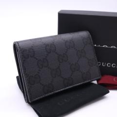 ��3���ȓ��ԕi�� �ɔ��i GUCCI �O�b�` GG�L�����o�X �O�b�` �G�b�Z���X �N���V�b�N �J�[�h�P�[�X 876423 �J�[�h�P�[�X �u���b�N �O���[