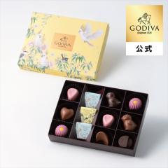 �S�f�B�o�����iGODIVA�j�H�΂��� �ԍ炭�t �A�\�[�g�����g�i12�����j�`���R���[�g�i�M�t�g �X�C�[�c �v���[���g�j