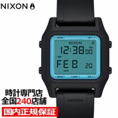 NIXON  ニクソン Staple ステイプル A13095071-00 メンズ レディース 腕時計 電池式 デジタル ブラック アクアポジティブ