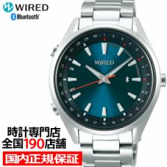 セイコー ワイアード TOKYO SORA Bluetooth AGAB410 メンズ 腕時計 クオーツ グラデーション ブルーグリーン