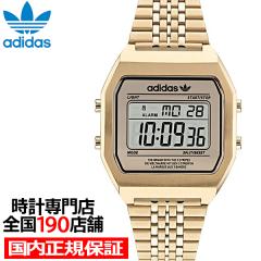 adidas �A�f�B�_�X STREET �X�g���[�g DIGITAL TWO �f�W�^���c�[ AOST22074 �����Y �r���v �d�r�� �f�W�^�� �S�[���h