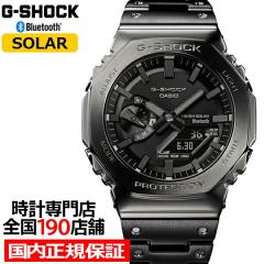 G-SHOCK FULL METAL �t�����^�� 2100 �I�N�^�S�� �u���b�N GM-B2100BD-1AJF �����Y �r���v �\�[���[ Bluetooth �A�i�f�W ���]�t�� ���{��