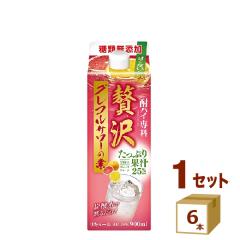 ������ ���n�C��� �ґ�O���t���T���[�̑f �O���[�v�t���[�c �p�b�N 900ml�~6�{ ���L���[��