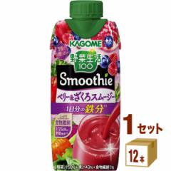 JS ؐ100 X[W[ Smoothie x[  330ml~12{~1P[X (12{) 