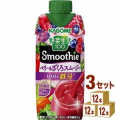 JS ؐ100 X[W[ Smoothie x[  330ml~12{~3P[X (36{) 