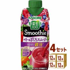 JS ؐ100 X[W[ Smoothie x[  330ml~12{~4P[X (48{) 