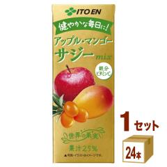 �ɓ��� ���E�̉ʎ� �A�b�v���E�}���S�[���T�W�[ �~�b�N�X  200ml�~24�{�~1�P�[�X (24�{) ���� ���p�b�N �ʏ` �ʕ� ��؃W���[�X mix 