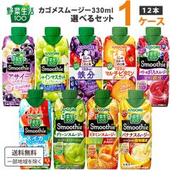 JS Iׂ1P[Xi12{jؐ100 SmoothieiX[W[j&W[X 330ml 12{~1P[Xyꕔn͏zO[ 