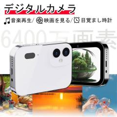 �J���� �f�W�^���J���� 4K 6400����f �X���[�V���b�g �L�p�����Y �]�������Y �I�[�g�t�H�[�J�X 3inch �^�b�`�X�N���[�� ���y�Đ� MP3 MP